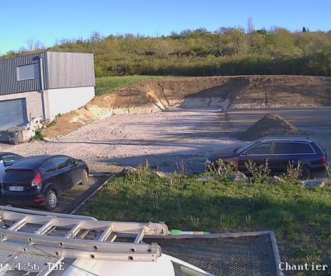 Les travaux de terrassement sont achevés